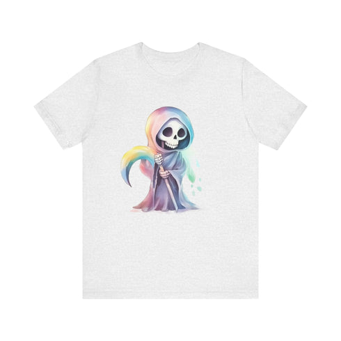 Cute Colorful Reaper - Short Sleeve Tee